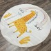 Турецкий ковер Kids 105 Крем круг